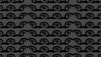 seamless pattern with floral elements