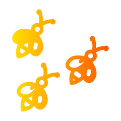 flies gradient icon