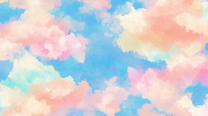 Pastel Sky Cloudscape (1)