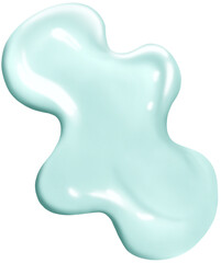 melted abstract shape 