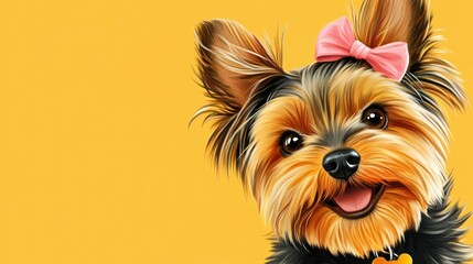Fototapeta premium Adorable Dog Portrait