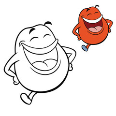 A belly-laugh is a deep, hearty laugh that comes from the stomach, often uncontrollable and full of joy, spreading happiness to everyone around.
