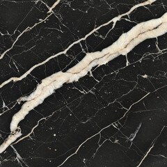 Dark black marble vein pattern