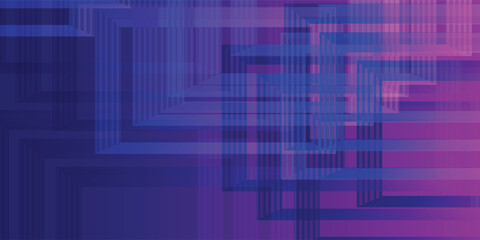 Futuristic geometric background with layered square patterns in blue and purple gradient tones. Perfect for technology, innovation, and digital-themed designs.
