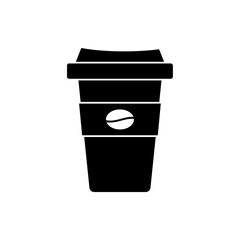 coffee cup icon, modern vector isolated on white background.