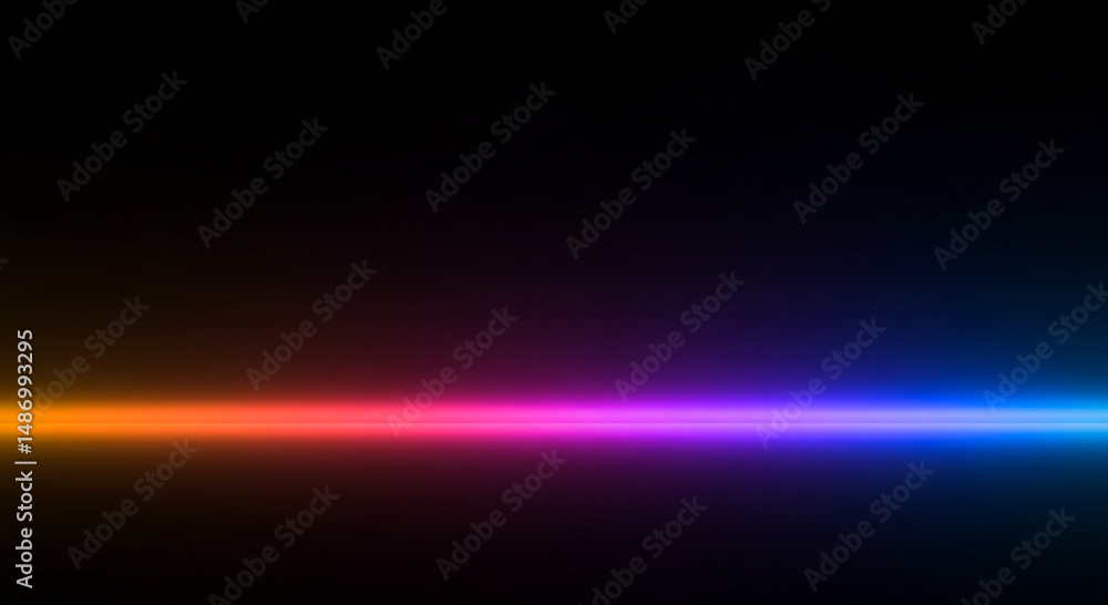 Poster chromatic spectrum light beam abstract background design