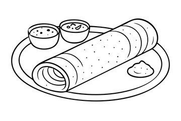 Dosa a Traditional South Indian Fermented Crepe