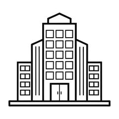 Obraz premium Modern Glass Office Building Exterior