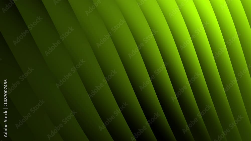 Poster abstract green diagonal lines create a smooth, gradient pattern with a modern, futuristic feel, abst