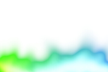 Abstract neon glowing sparkling waves gradient shape cutout on transparent background, neon glowing lines beams futuristic, color glow effect, blurred color gradients overlay effect background, glow