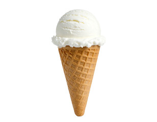 ice cream cone isolated
