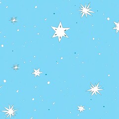 Simple starry sky pattern
