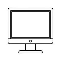 Modern Computer Monitor on Desk