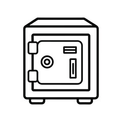 Metal Safe Deposit Box for Valuables