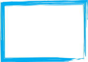 Fototapeta premium blue frame for text