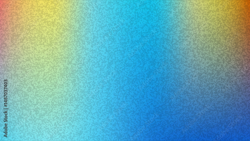 Poster Vibrant Gradient Background with Texture and Smooth Transition