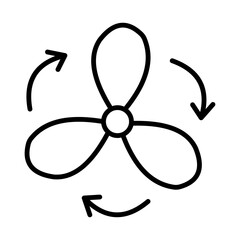 Aircon Outline Symbol