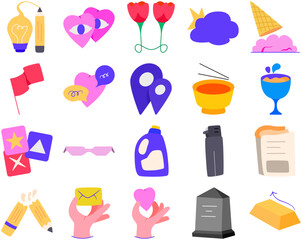 Surreal love art showing dreamlike and emotional scenes. This artwork blends fantasy and romance using creative shapes, floating objects, and soft colors.