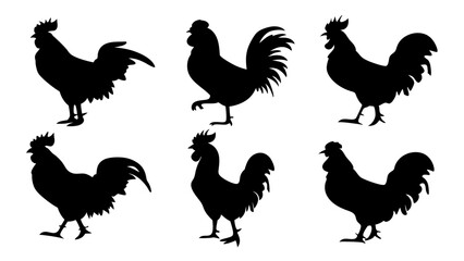 rooster silhouette