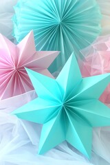 Pastel Paper Decorations