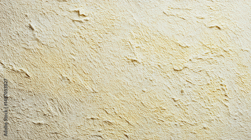 Poster textured off-white canvas wall background with unique surface patterns for artistic and design purpo