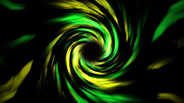 Abstract beautiful gradient twirl animation background 4K.