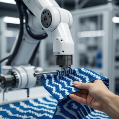Precision Knitting with Robotic Arm