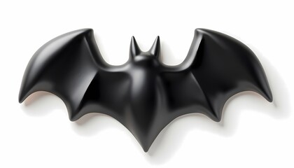 Fototapeta premium Black Bat Decoration for Halloween