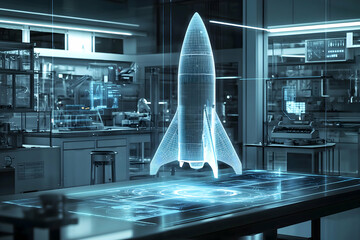 Floating tome generating holographic information sphere for knowledge sharing.