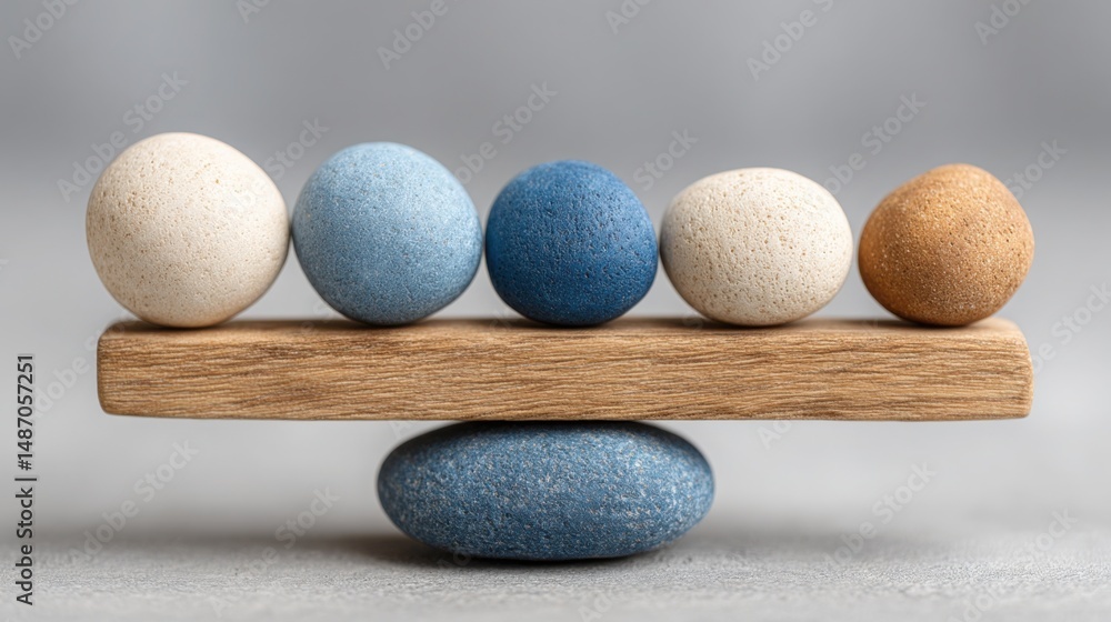 Poster visual representation of ai-managed intergenerational equity scoring tool icon concept addressing ec