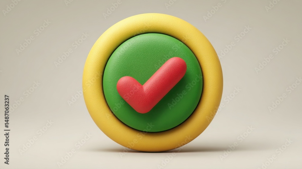 Poster conceptual design of a blockchain-based consumer trust index icon featuring modern graphics and prof