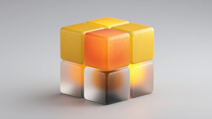 Obraz premium Conceptual icon of a blockchain sovereign rating tool designed for real-time assessment and evaluation of financial data