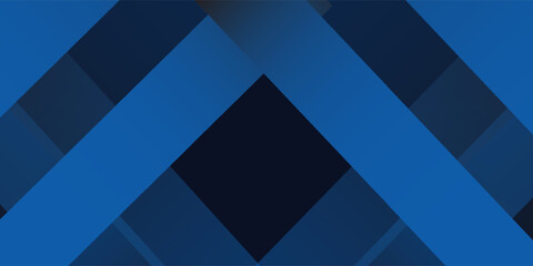 Naklejka premium Dark blue background with abstract graphic elements for presentation background design.