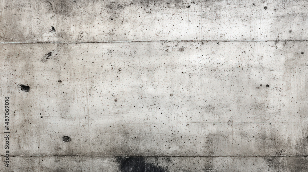 Poster detailed top-down view of worn concrete floor texture ideal for background or design use