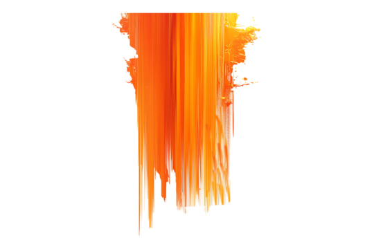 Orange vertical strokes isolated on transparent background
- Powered by Adobe
