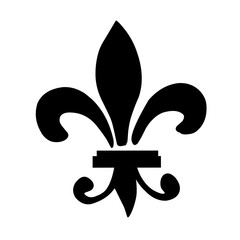 fleur de lis icon vector