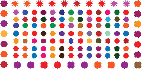Vector seamless pattern with colorful stars, color stars confetti celebration, starry pattern. background. banner