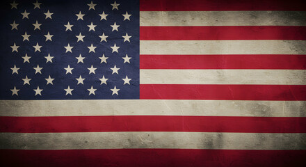 Fototapeta premium american flag, usa flag, united states flag, Grunge American Flag Background