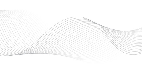 Dynamic Curved Line Design on Transparent Background Versatile Vector Illustration for Use in Technology Solutions, IT Services, Engineering Reports, and Data-Driven Projects