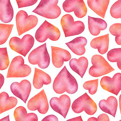 Hearts pattern