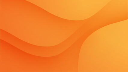 abstract background with orange waves. modern orange curved design