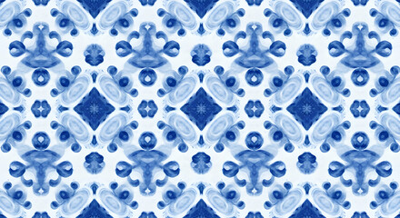 watercolor,  seamless,  pattern, Seamless Blue and White Watercolor Pattern