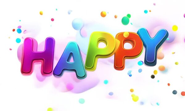 happy colorful ext