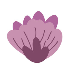 Obraz premium Flower Vector Illustration, Bloom in Vectors, Floral Design in Vector Art