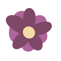 Flower Vector Illustration, Bloom in Vectors, Floral Design in Vector Art