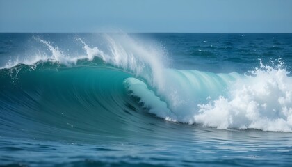 Fototapeta premium Abstract Wave Background for Fluid and Dynamic Design Themes