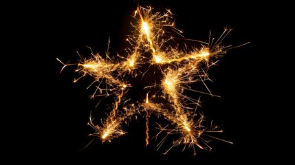 Star-shaped Fireworks: Bright star-shaped fireworks, symbolizing success and achievement. 
