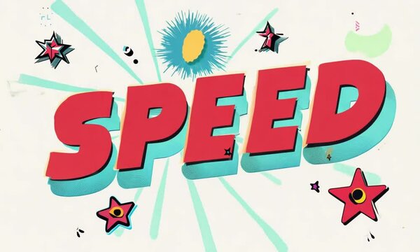 text "speed"