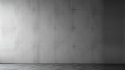 Subdued Grey Concrete Wall: Minimalist Interior Design