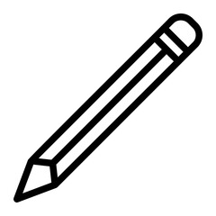 pencil line icon